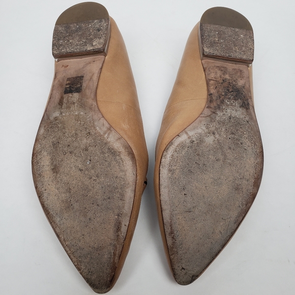 Coach walsh tan leather flats - Picture 5 of 8